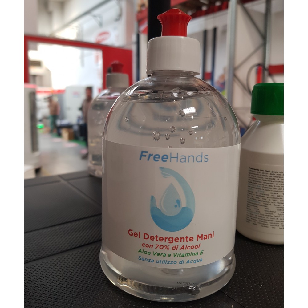 Gel igienizzante per pulizia delle mani 500ml